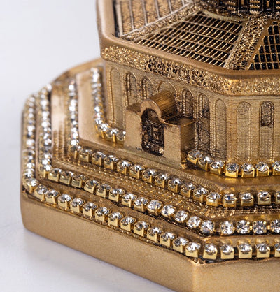 Modefa Gold Islamic Home Decor Al Aqsa Dome of the Rock Replica - Gold Mini