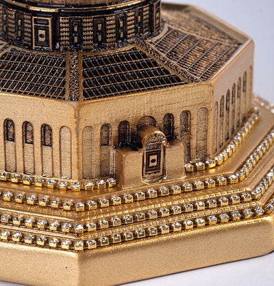 Modefa Gold Islamic Home Decor Al Aqsa Dome of the Rock Replica - Gold Small