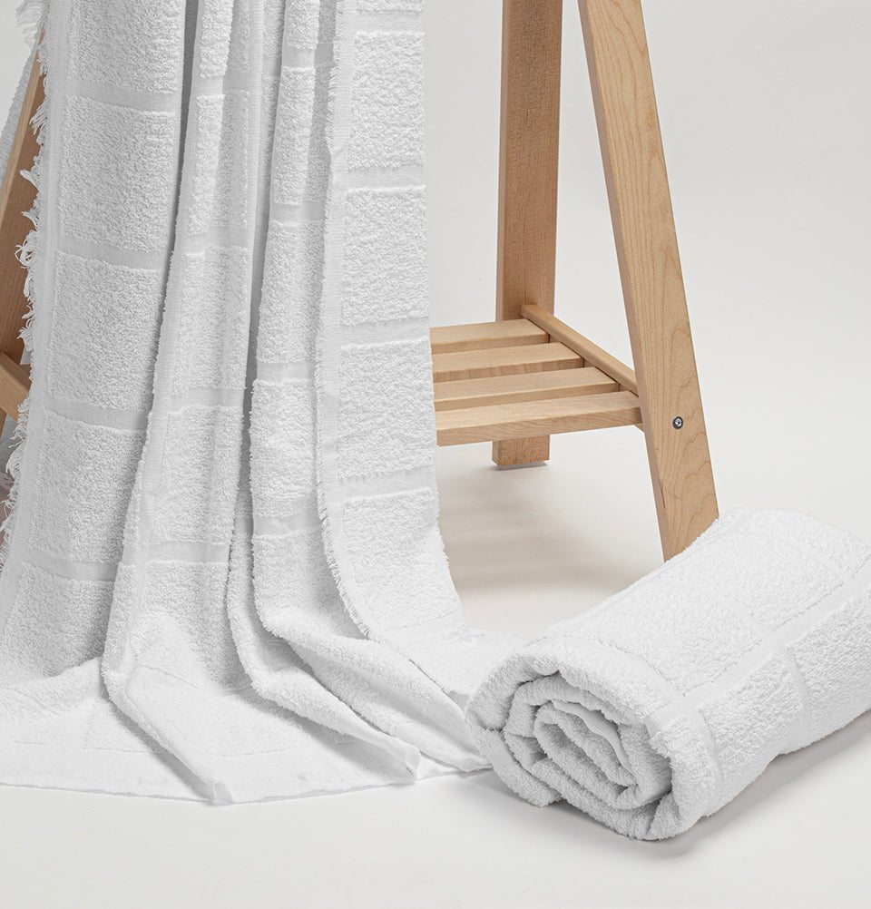 Modefa Ihram COMBO: Men's Cotton Ihram Set + Belt + Kufi + Tawaf Tasbih