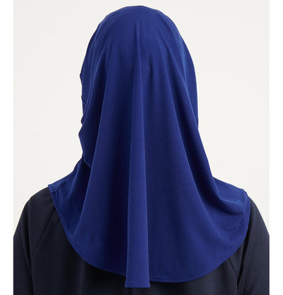 Modefa Instant Hijabs Blue Modefa Premium One Piece Instant Short Hijab - Blue
