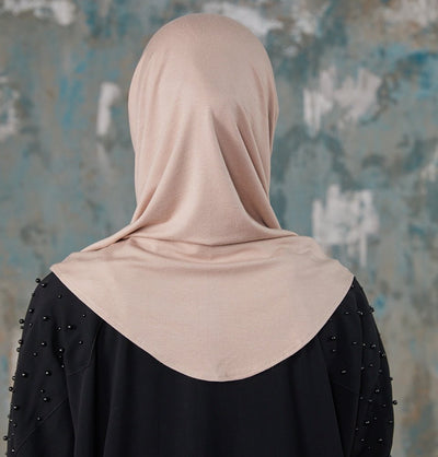 Modefa Instant Hijabs Brown Mink Crisscross One Piece Instant Hijab - Brown Mink