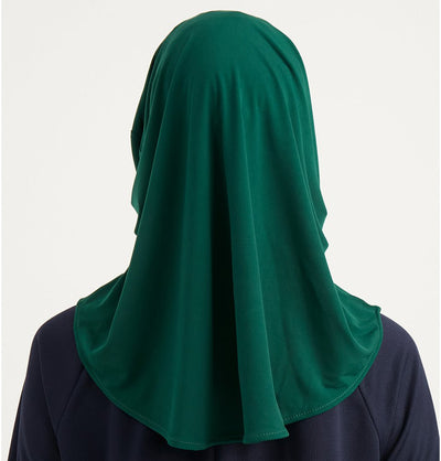 Modefa Instant Hijabs Emerald Green Modefa Premium One Piece Instant Short Hijab - Emerald Green
