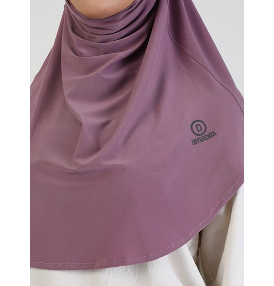 Modefa Instant Hijabs Lilac One Piece Instant Hijab with Tie-Back Niqab - Lilac
