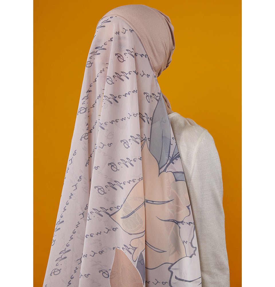 Modefa Instant Hijabs Mink Loctus Blossom Instant Wrap Hijab - Mink