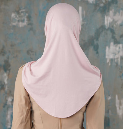 Modefa Instant Hijabs Pink Crisscross One Piece Instant Hijab - Pink