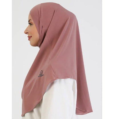 Modefa Instant Hijabs Pink One Piece Instant Hijab with Tie-Back Niqab - Pink
