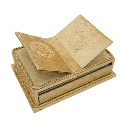Modefa Islamic Decor Gold Holy Quran Keepsake Rayiha Gift Set - Gold
