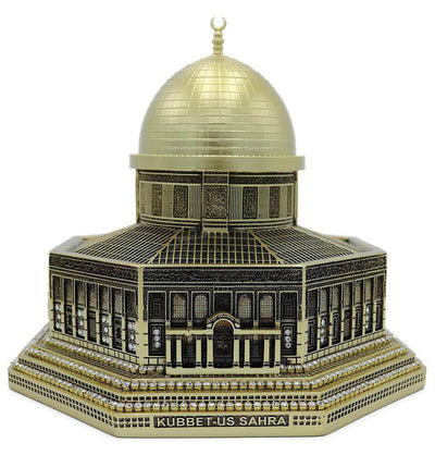 Modefa Islamic Decor Gold Islamic Table Decor | Al Aqsa Dome of the Rock Replica - Gold
