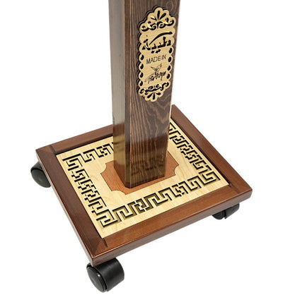 Modefa Islamic Decor Islamic Adjustable Quran Stand Rahle with Wheels - X-Large Maze #25-1