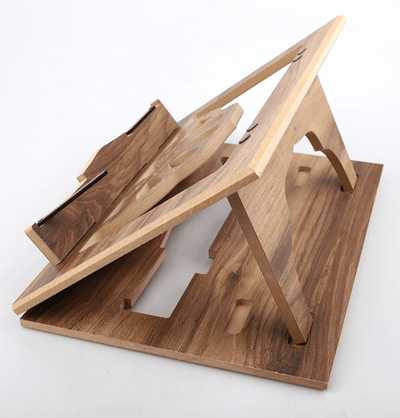 Modefa Islamic Decor Islamic Geometric Wooden Quran Stand Foldable Rahle