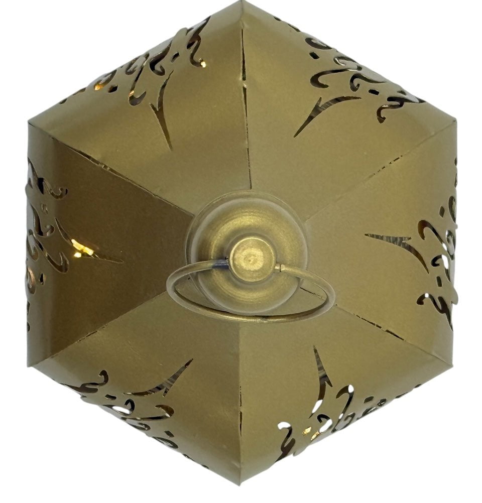 Modefa Islamic Decor Islamic Holiday Decor | Andalusia Lantern 13in - Gold