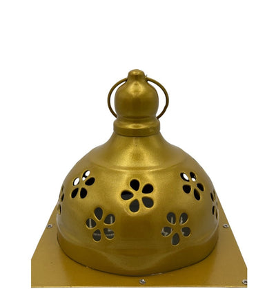 Modefa Islamic Decor Islamic Holiday Decor |Hosgeldin Ramadan Lantern 13.5in - Gold