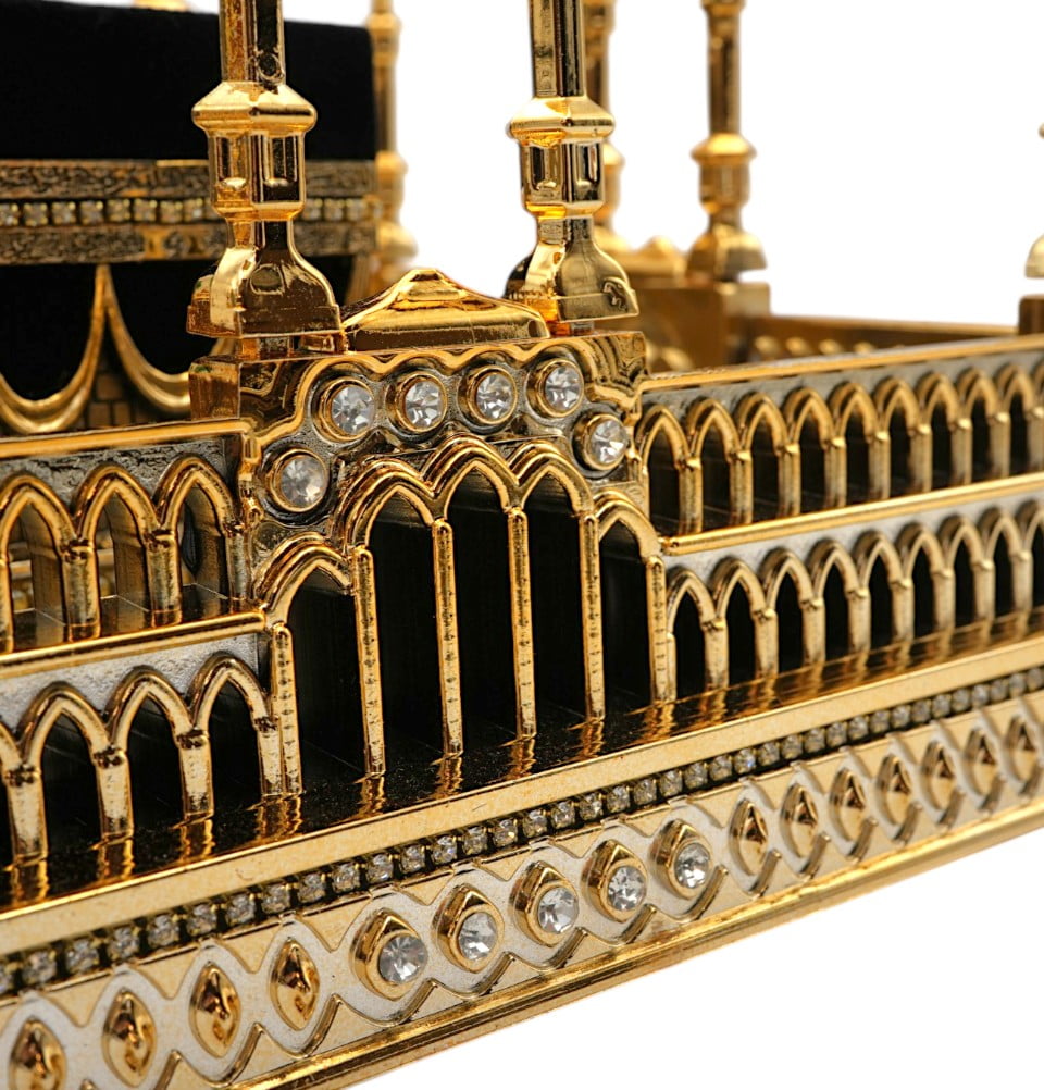 Islamic Table Decor 99 Names of Allah Kaaba Clock Tower Replica – Masj