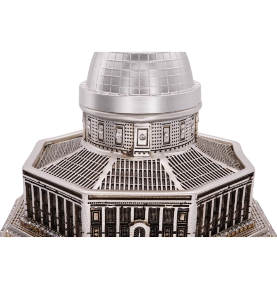 Modefa Islamic Decor Islamic Table Decor | Al Aqsa Dome of the Rock Replica - Silver