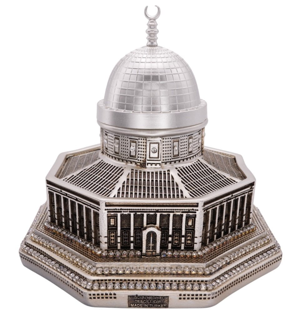 Modefa Islamic Decor Islamic Table Decor | Al Aqsa Dome of the Rock Replica - Silver