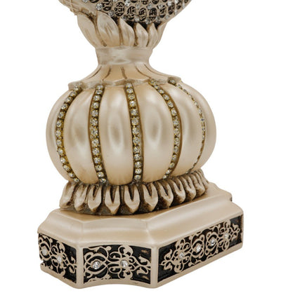 Modefa Islamic Decor Mother of Pearl Islamic Table Decor | Crescent | 99 Names of Allah - Mother of Pearl