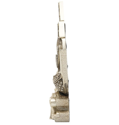 Modefa Islamic Decor Silver Islamic Table Decor 99 Names of Allah Sailboat - Silver