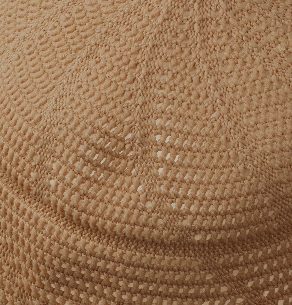 Modefa Kufi Camel Beige Men's Premium Islamic Dervish Knitted Kufi - Camel Beige