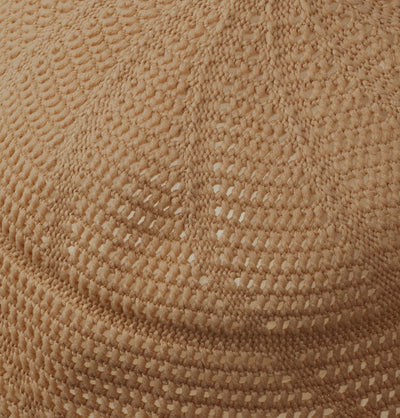 Modefa Kufi Camel Beige Men's Premium Islamic Dervish Knitted Kufi - Camel Beige