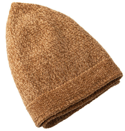 Modefa Kufi Camel Brown Men's Premium Islamic Chenille Comfort Knitted Kufi - Camel Brown