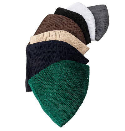 Modefa Kufi Emerald Green Men's Premium Islamic Dervish Knitted Kufi - Emerald Green