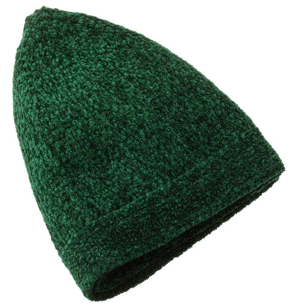 Modefa Kufi Forest Green Men's Premium Islamic Chenille Comfort Knitted Kufi - Forest Green