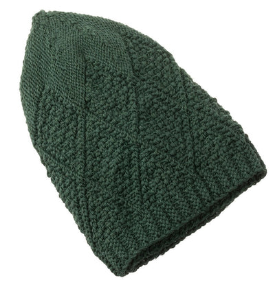 Modefa Kufi Forest Green Men's Premium Islamic Diamond Knitted Kufi - Forest Green