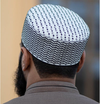 Modefa Kufi Men's Premium Islamic Keffiyeh Kufi - Classic