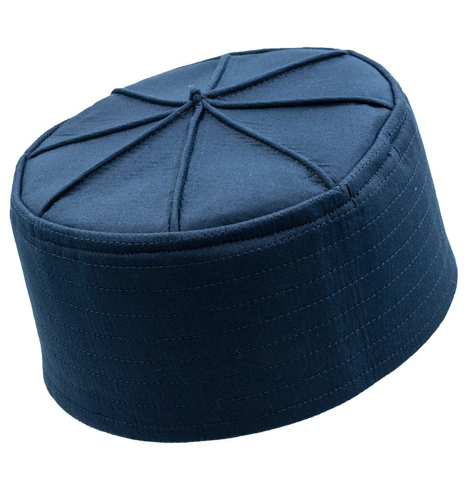 Modefa Kufi Modefa Men's Structured Kufi Hat - Lined Blue