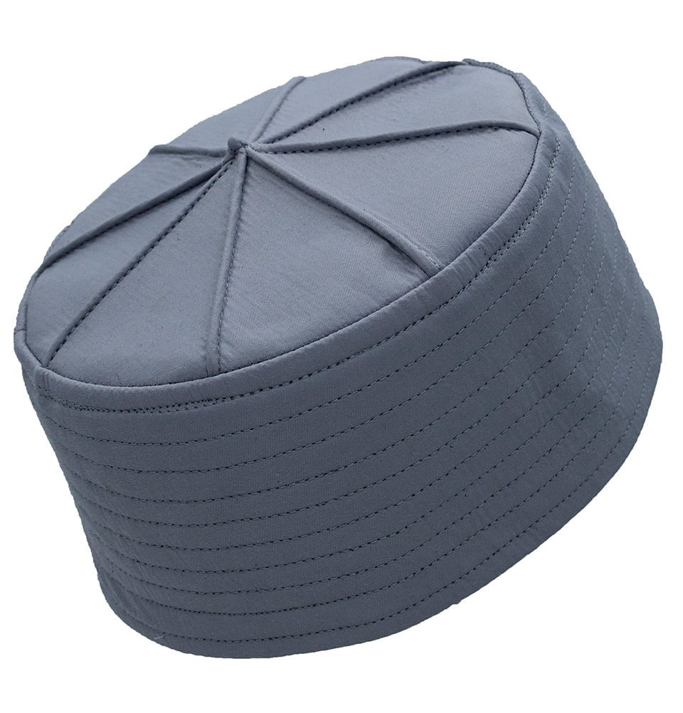 Modefa Kufi Modefa Men's Structured Kufi Hat - Lined Gray