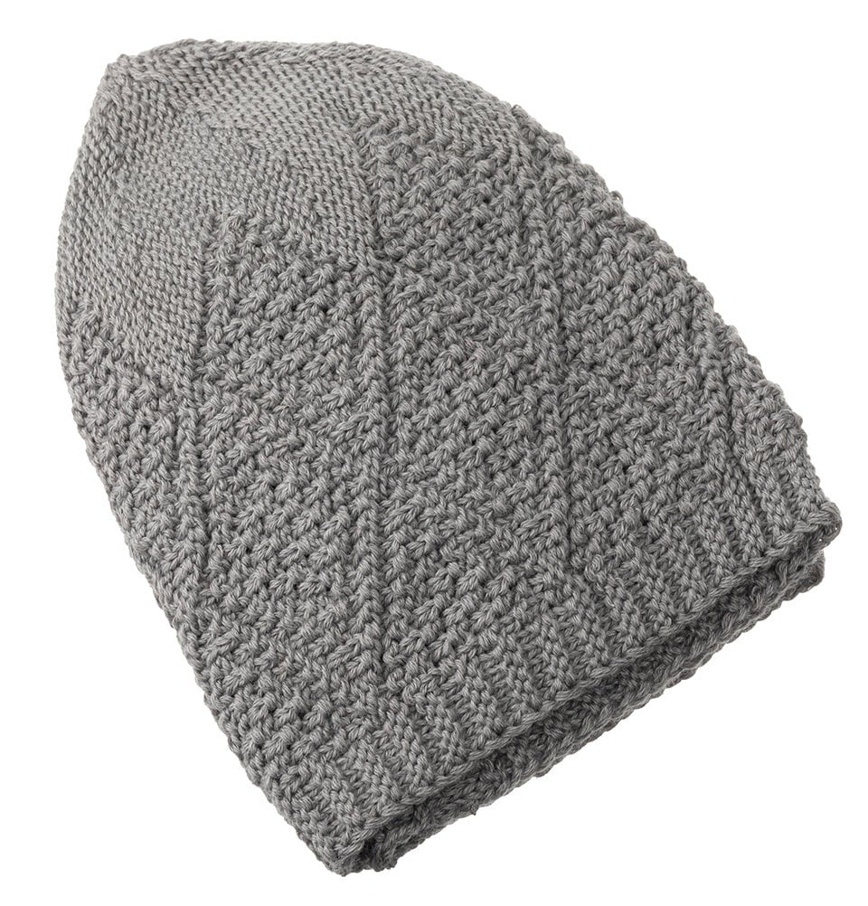 Modefa Kufi Silver Grey Men's Premium Islamic Diamond Knitted Kufi - Silver Grey