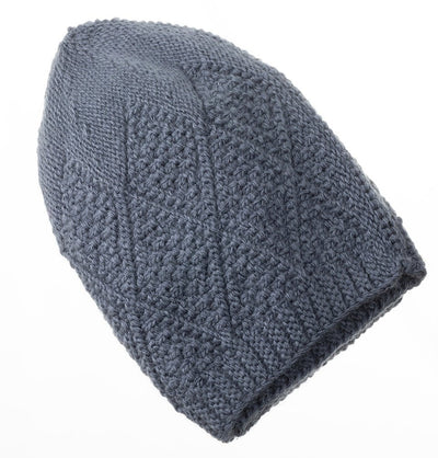 Modefa Kufi Slate Grey Men's Premium Islamic Diamond Knitted Kufi - Slate Grey