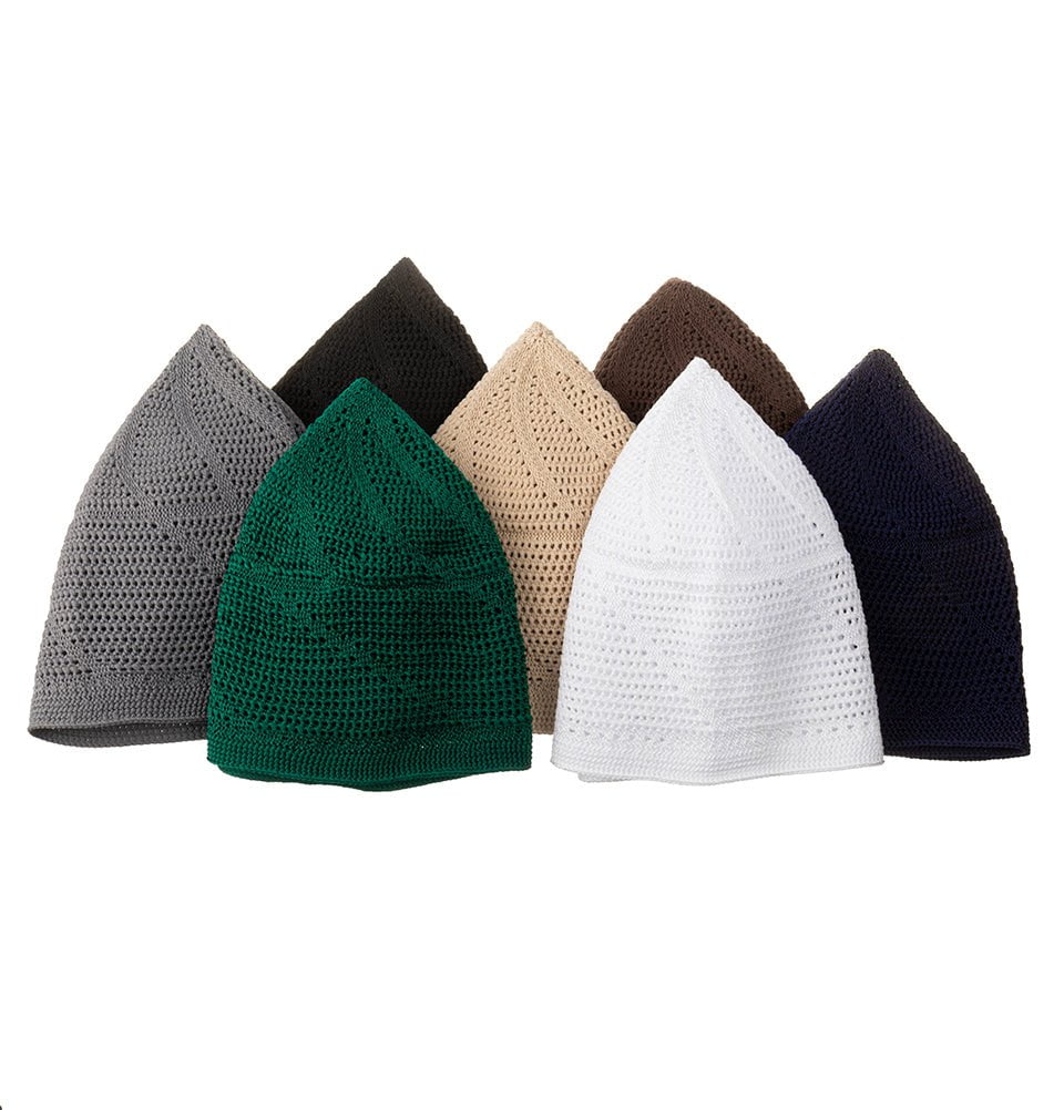 Modefa Kufi Tuscan Beige Men's Premium Islamic Dervish Knitted Kufi - Tuscan Beige