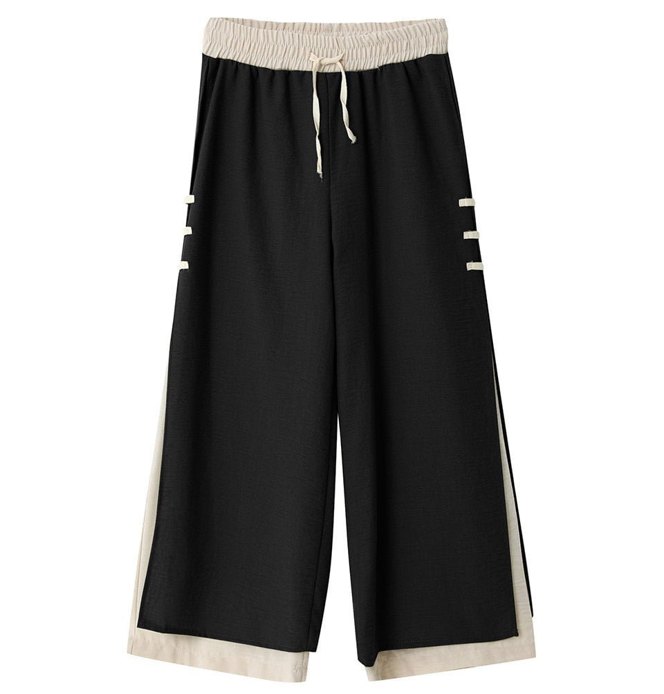 Modefa Leisure Modest Shirt & Pants Set M14154 - Black