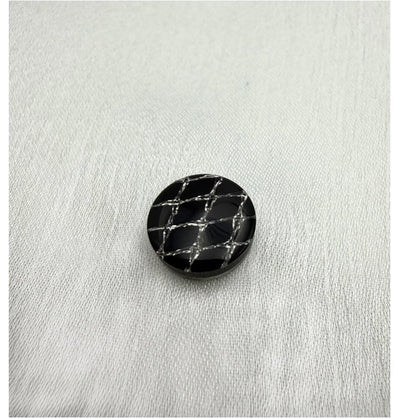 Modefa Magnetic pins Black & Silver Lattice Magnetic Hijab Pin - Black & Silver