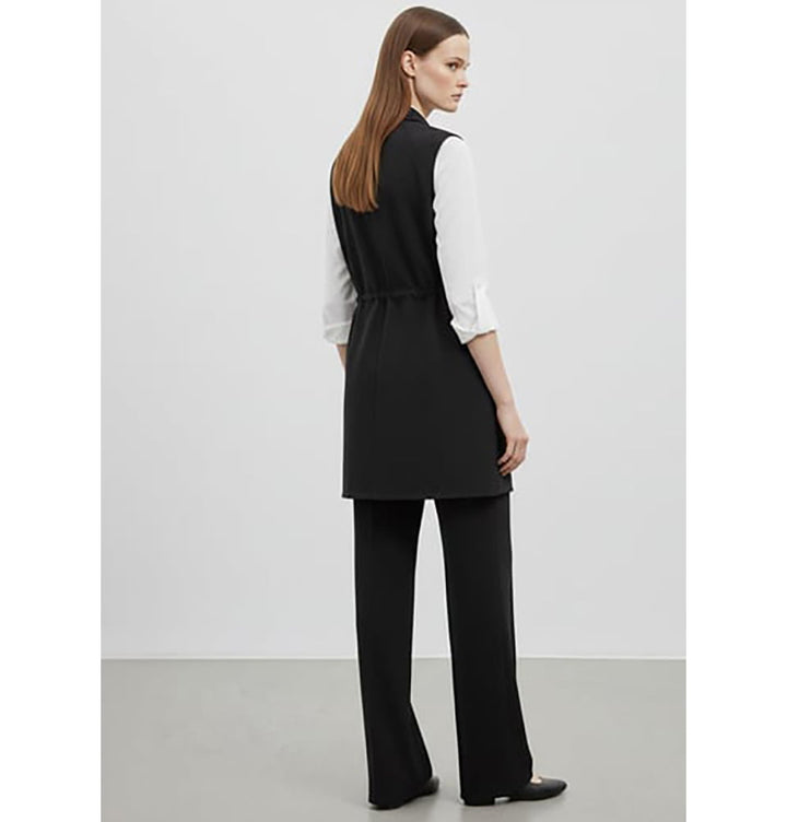 Women's Women's Zip-Up Vest and Trousers Set