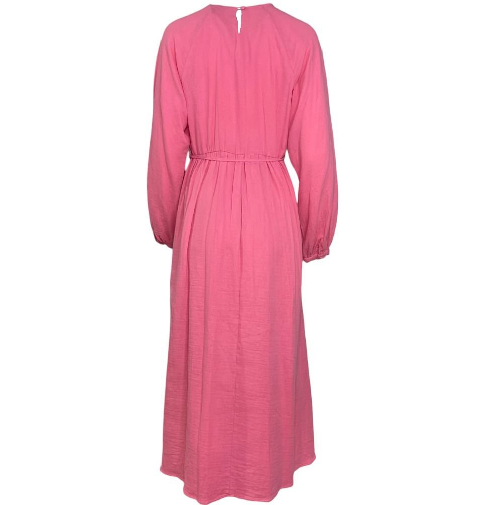 Modefa Modest Women's Cotton Dress 28302 - Pink