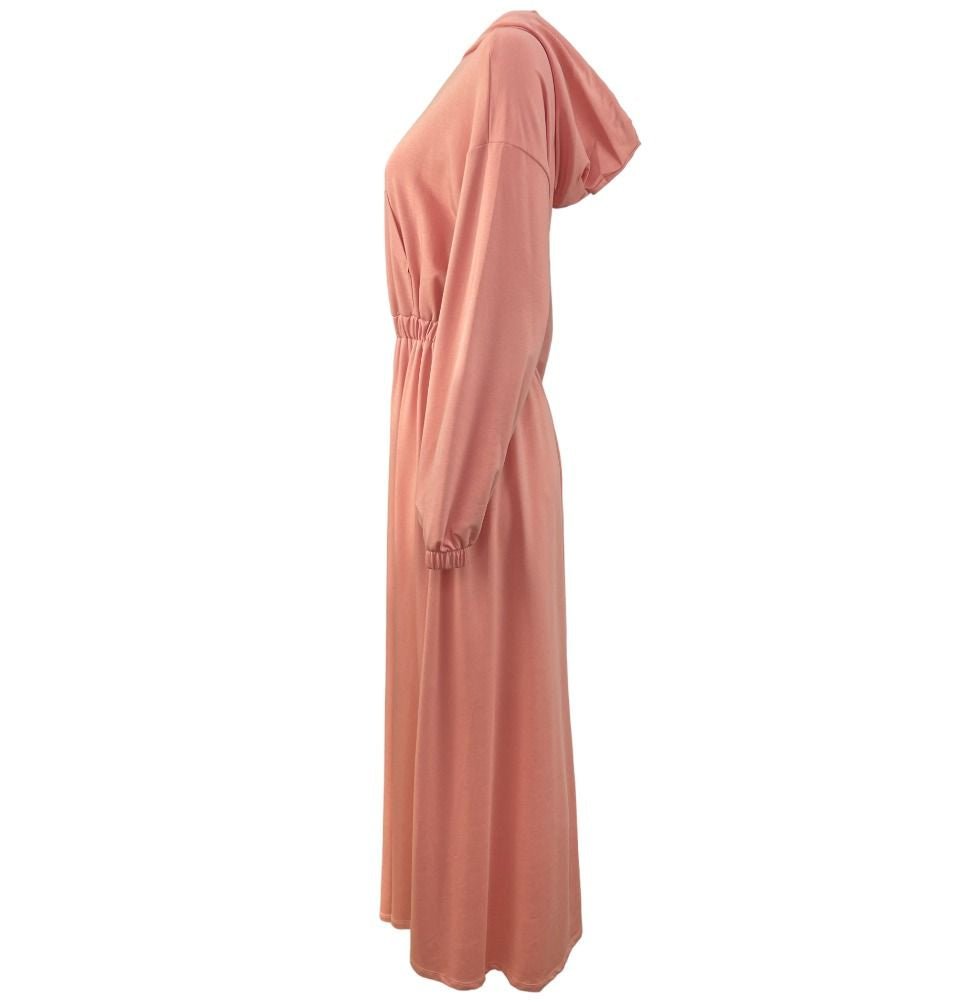 Modefa Modest Women's Sporty Dress 28819 - Peach