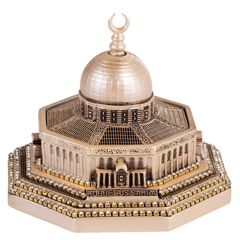 Modefa Mother of Pearl Islamic Home Decor Al Aqsa Dome of the Rock Replica - Mother of Pearl Mini