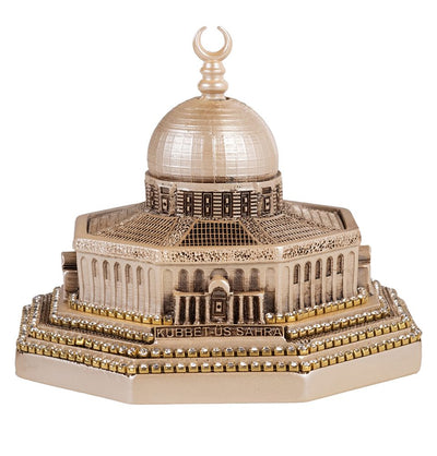 Modefa Mother of Pearl Islamic Home Decor Al Aqsa Dome of the Rock Replica - Mother of Pearl Mini