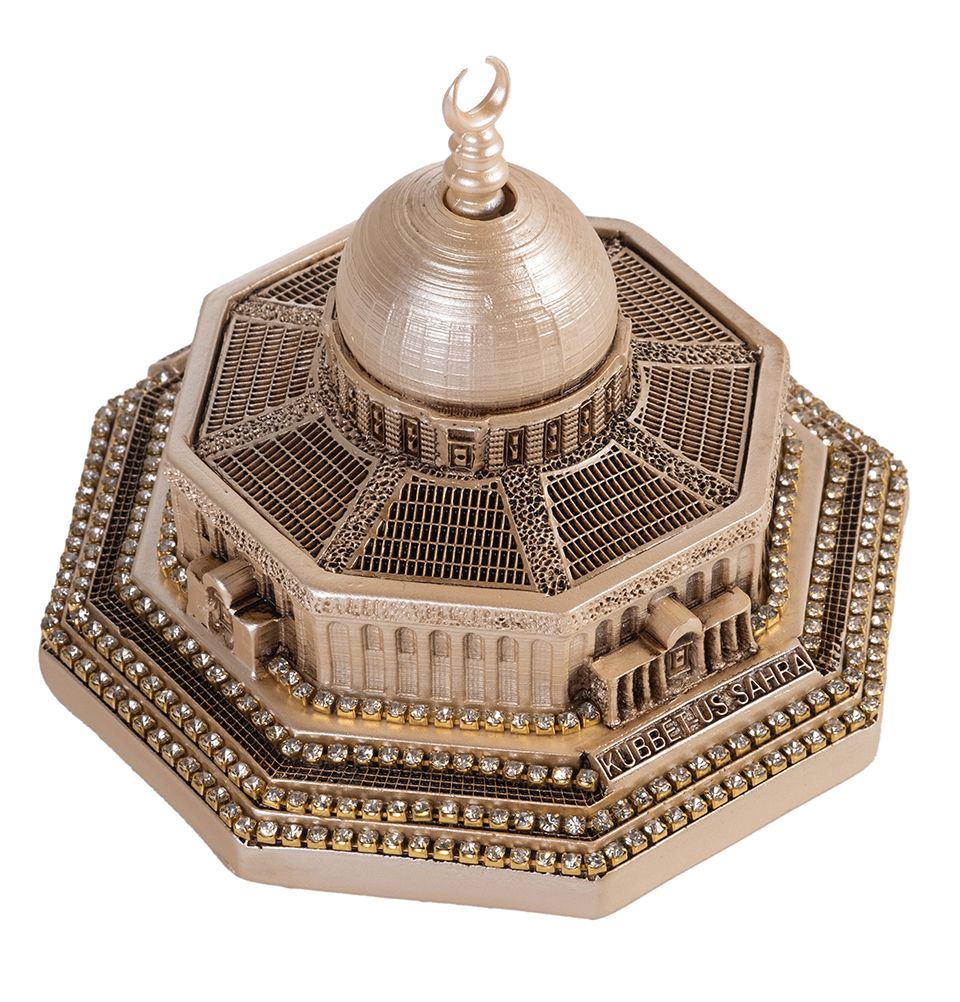 Modefa Mother of Pearl Islamic Home Decor Al Aqsa Dome of the Rock Replica - Mother of Pearl Mini