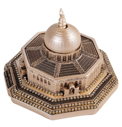 Modefa Mother of Pearl Islamic Home Decor Al Aqsa Dome of the Rock Replica - Mother of Pearl Mini