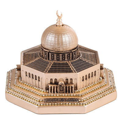 Modefa Mother of Pearl Islamic Home Decor Al Aqsa Dome of the Rock Replica - Mother of Pearl Small