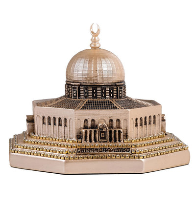 Modefa Mother of Pearl Islamic Home Decor Al Aqsa Dome of the Rock Replica - Mother of Pearl Small