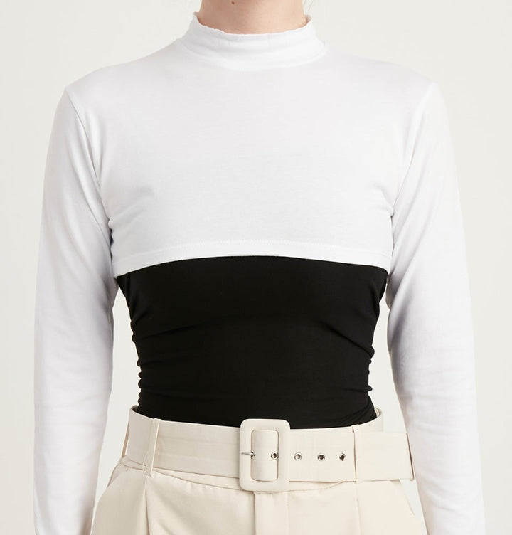 evameva cotton turtleneck ￥22,000 Cotton Turtleneck