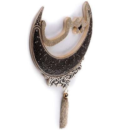 Modefa Pearl Surah Yasin Wall Decor With Tassel (Pearl)
