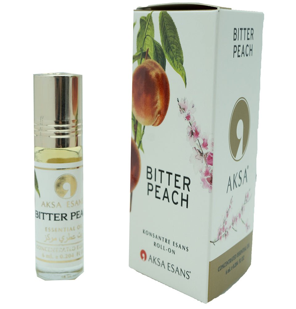 Aksa Concentrated Essential Oil Rollerball Perfume - 6ml - Bitter Peac