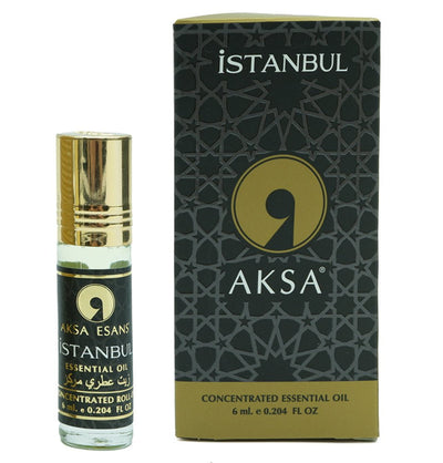 Modefa Perfume Aksa Concentrated Essential Oil Rollerball Perfume - 6ml - Istanbul