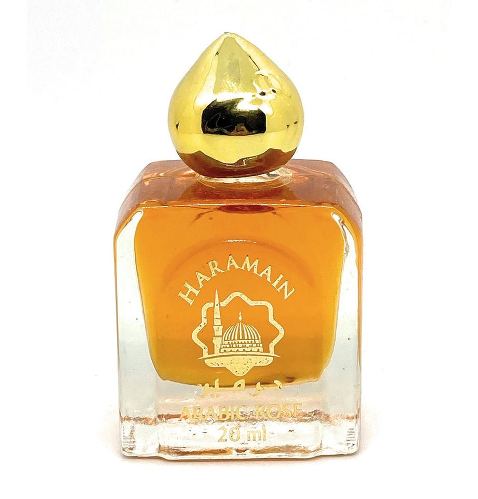 Modefa Perfume Arabic Rose Haramain Attar - Alcohol Free Roll on Perfume Oil - Arabic Rose