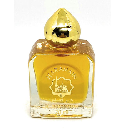 Modefa Perfume Black Oudh Haramain Attar - Alcohol Free Roll on Perfume Oil - Black Oudh